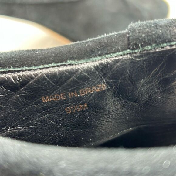 Kate Spade Women's Black Suede Ankle Boots Size 9.5M Bow Accent - Picture 13 of 13